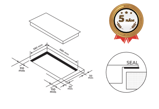 BẾP ĐIỆN TỪ BOSS BM852J